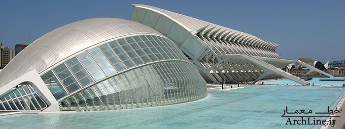 شهرک علوم و فنون (city of art&sciences) در اسپانیا