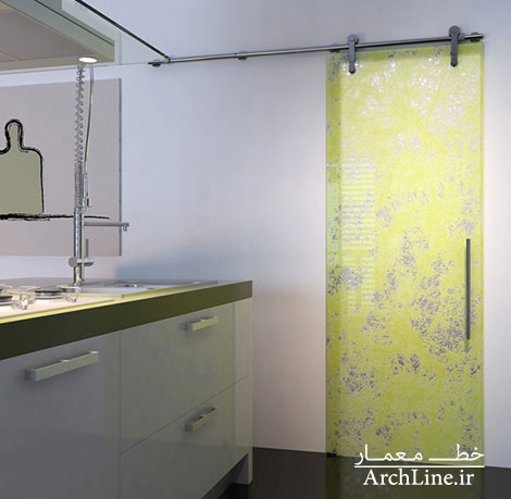 طراحی درب های مدرن شیشه ای در دکوراسیون داخلی منزل