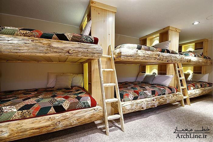 ایده هایی برای طراحی تخت خواب دو طبقه 