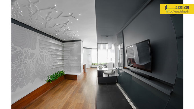 طراحی داخلی دندانپزشکی دکتر نبوی_ دفتر معماری باحور