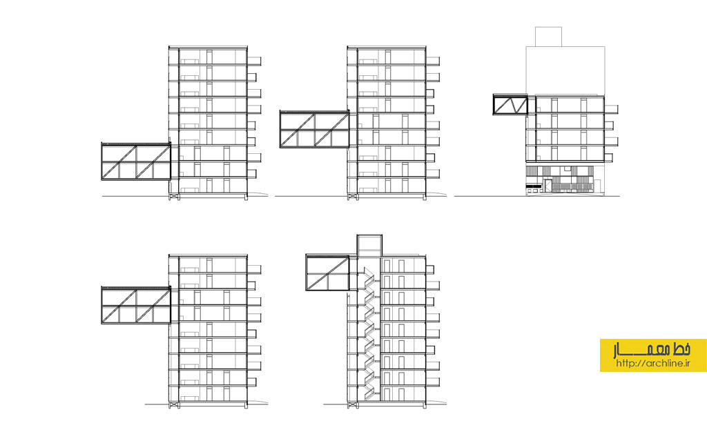 پلان معماری آپارتمان مسکونی،MVRDV