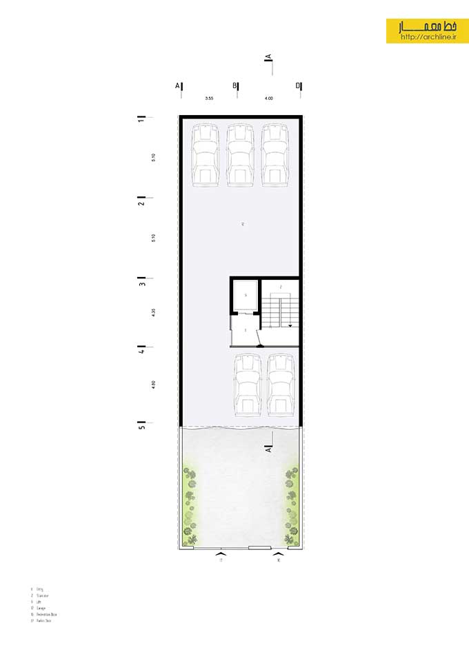 طراحی نما و طراحی داخلی آپارتمان مهر_tdcoffice