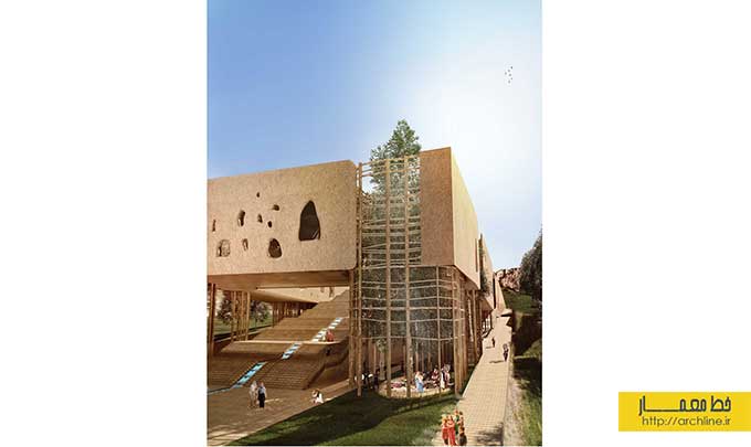 مرکز فرهنگی بامیان _ هوبا دیزاین