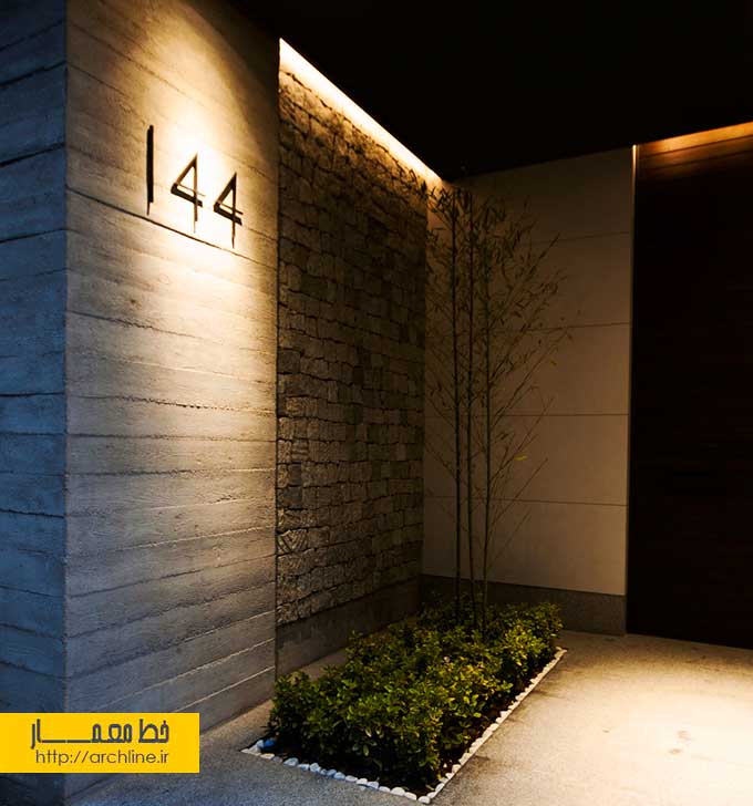 طراحی معماری و طراحی داخلی خانه آپارتمان 144