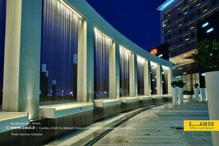 معماری و طراحی داخلی مجموعه هتل های Ibis-Novotel فرودگاه امام