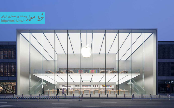 طراحی داخلی فروشگاه های اپل،دکوراسیون فروشگاه اپل استور، معماری فروشگاه های موبایل اپل