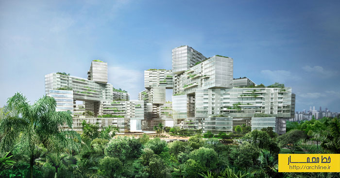 برترین ساختمان جهان سال ۲۰۱۵ به طرحی به نام Interlace