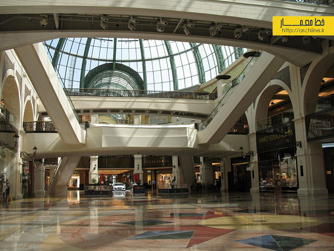 معماری مال امارات دبی،mall of emirates