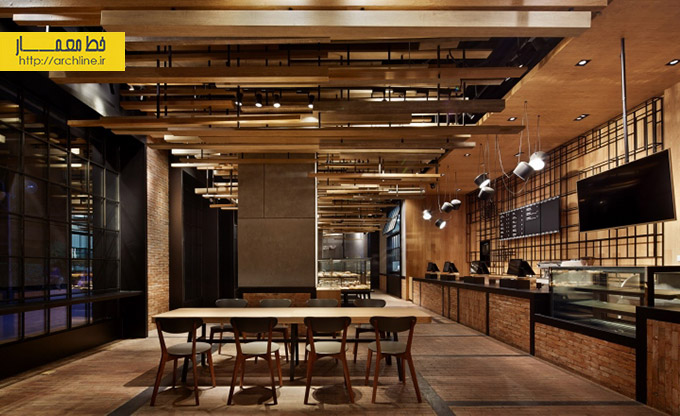 طراحی داخلی مغازه نانوایی،دکوراسیون فروشگاه نان فانتزی
