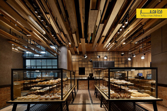طراحی داخلی مغازه نانوایی،دکوراسیون فروشگاه نان فانتزی