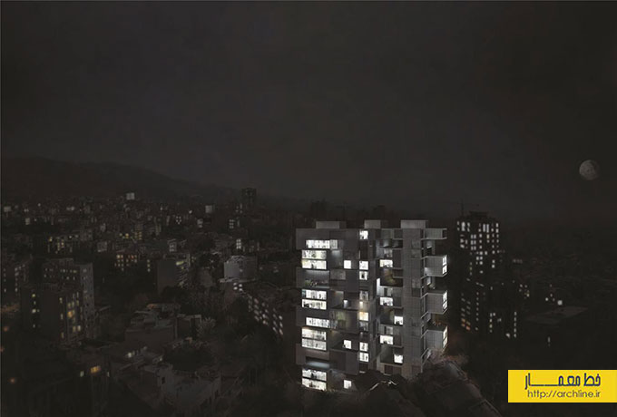 معماری پروژه حیات آپارتمان شماره 9- محمد مجیدی