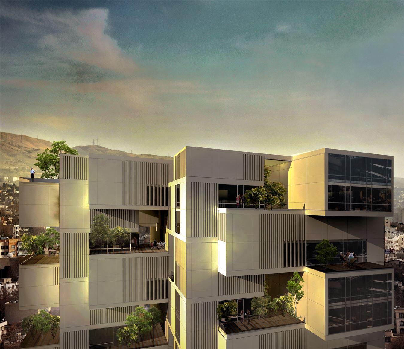  معماری پروژه حیات آپارتمان شماره 9- محمد مجیدی
