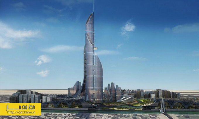 معماری بلندترین آسمان خراش دنیا در عراق