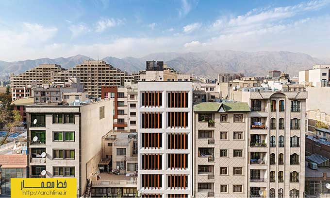 معماری ایران،آثار معماران ایرانی،طراحی نما،نمای ساختمان