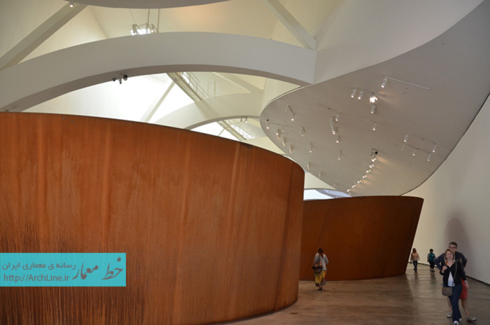 معماری موزه گوگنهایم بیلبائو به همراه پلان ها،فرانک گهری