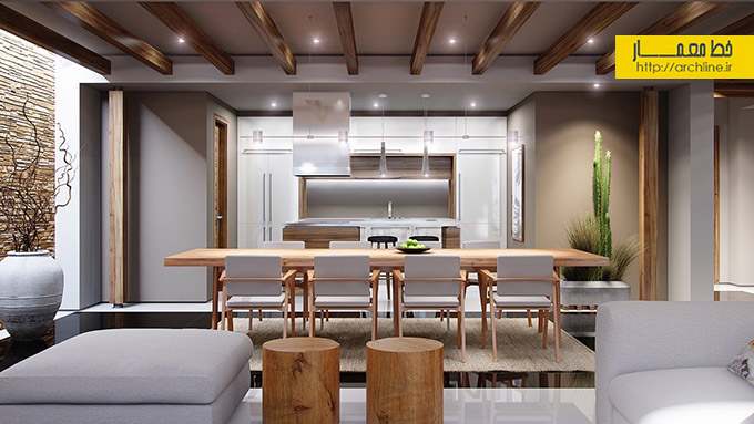 طراحی داخلی آشپزخانه مدرن،دکوراسیون آشپزخانه