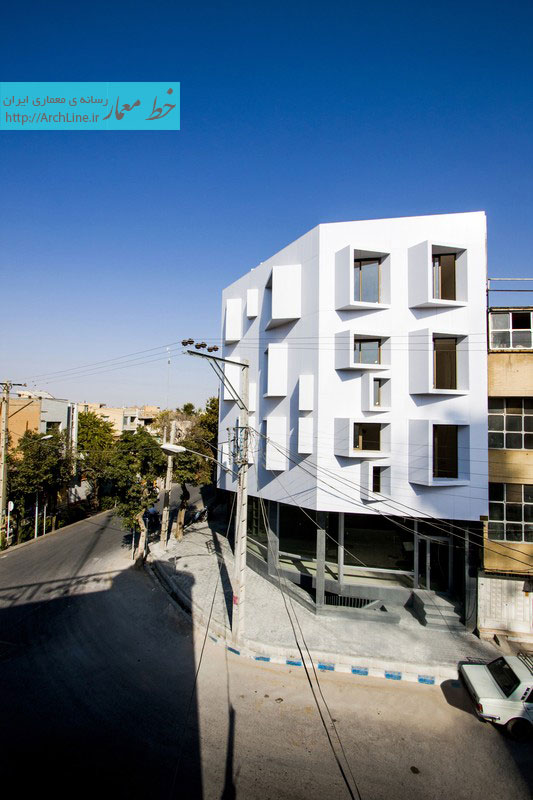 معماری ایران،آثار معماران ایرانی،طراحی نما،نمای ساختمان