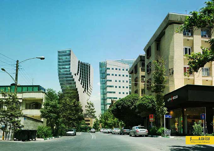 معماری ساختمان بانک پاسارگاد _ رضا دانشمیر