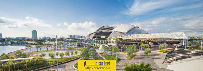 معماری مرکز ورزشی سنگاپور