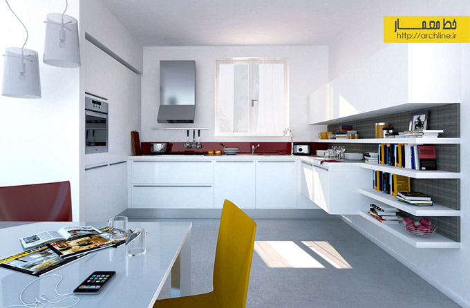 طراحی داخلی آشپزخانه،دکوراسیون آشپزخانه