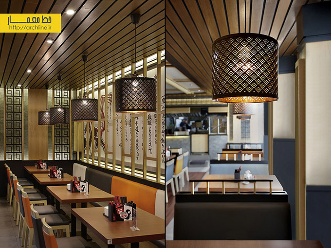 طراحی داخلی رستوران سنتی،دکوراسیون رستوران ژاپنی