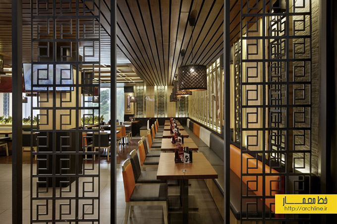 طراحی داخلی رستوران سنتی،دکوراسیون رستوران ژاپنی