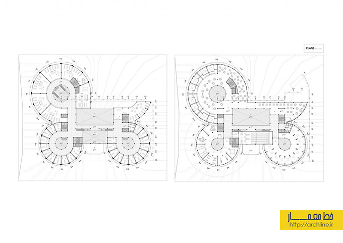 طراحی معماری برج باغ فرزانگان شیراز، علیرضا تغابنی
