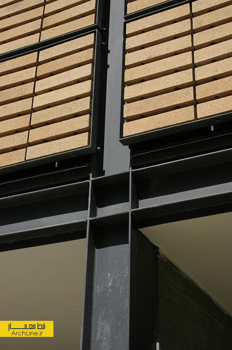 معماری  و طراحی داخلی ساختمان اداری الف، دفتری برای یک معمار - فرامرز شریفی