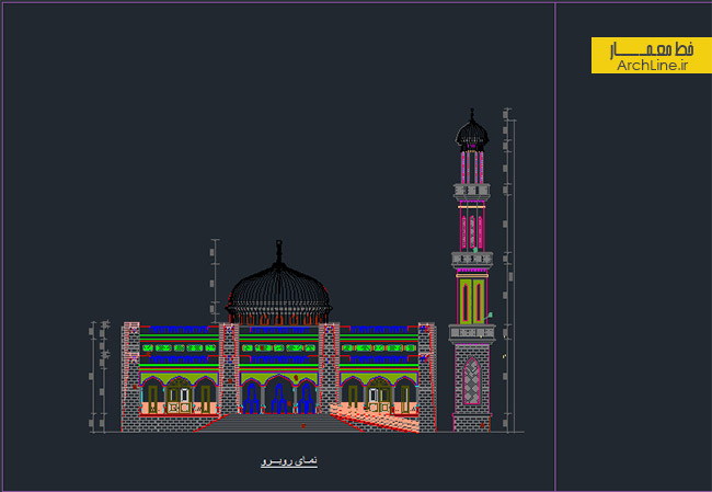 پلان مسجد