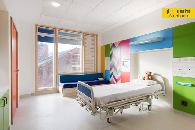 طراحی داخلی بیمارستان،معماری داخلی بیمارستان،طراحی بیمارستان کودکان