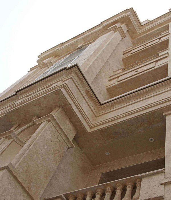 نمای رومی،نمای کلاسیک،طراحی نمای ساختمان