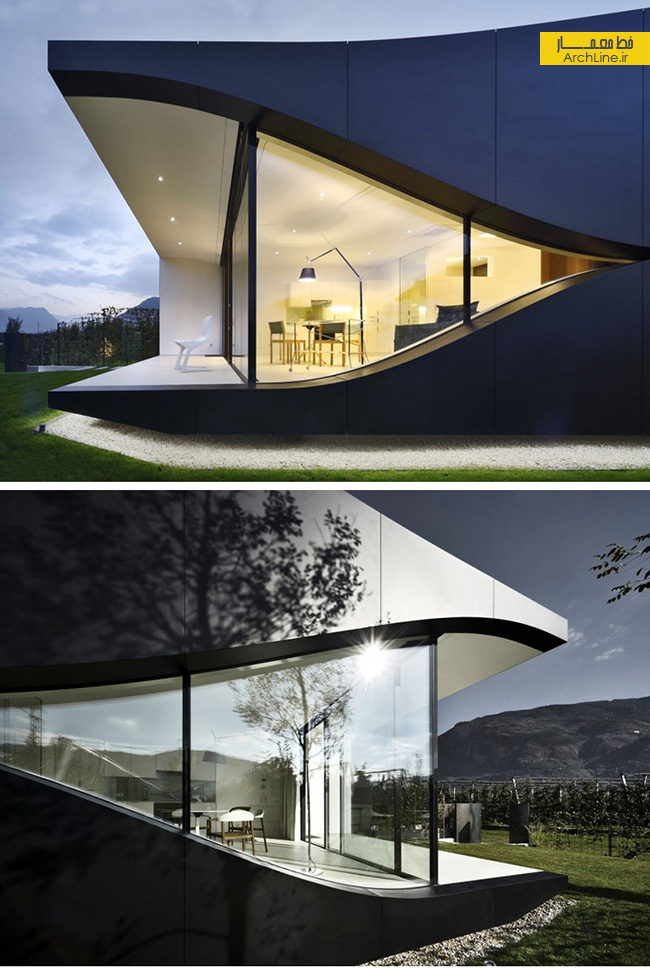 نمای ساختمان مدرن،طراحی نمای مدرن،نمای ساختمان ویلایی