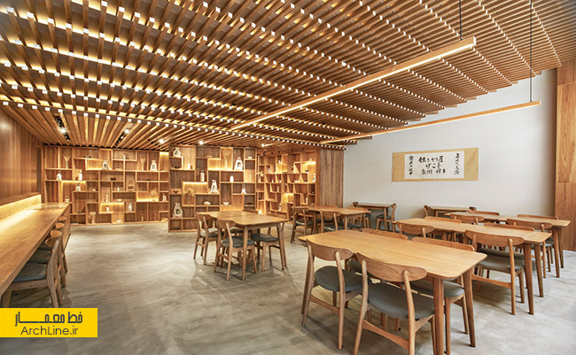 طراحی داخلی رستوران ژاپنی،دکوراسیون رستوران سنتی،طراحی رستوران مدرن