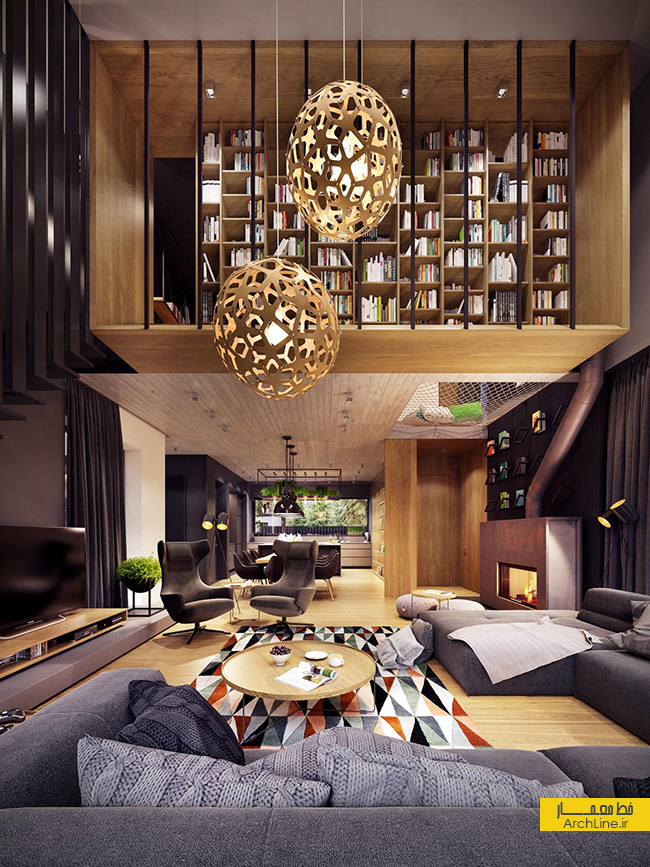 طراحی داخلی آپارتمان،دکوراسیون آپارتمان دوبلکس