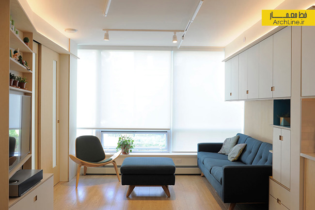مدرن- طراحی داخلی آپارتمان