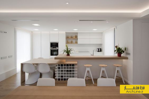 طراحی داخلی آشپزخانه،دکوراسیون آشپزخانه،سقف کاذب کناف،سقف کناف آشپزخانه