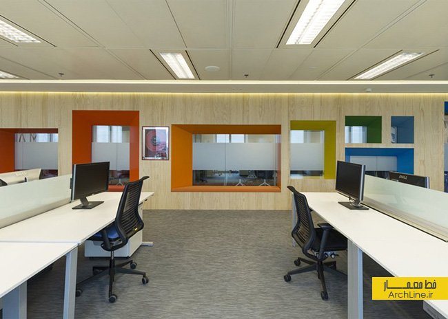 طراحی داخلی دفتر کار،طراحی دفتر کار شرکت گوگل