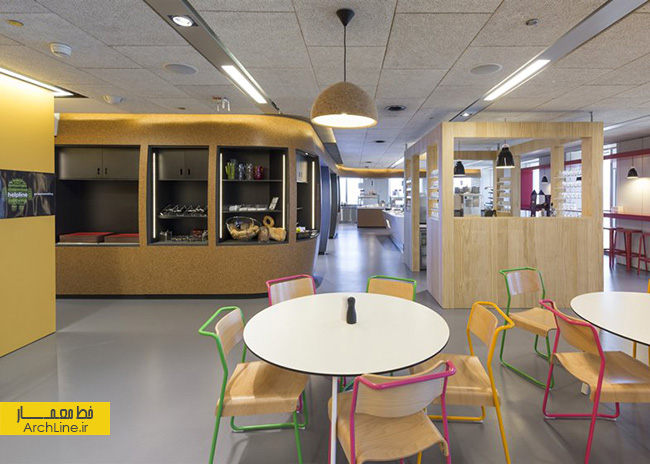 طراحی داخلی دفتر کار،طراحی دفتر کار شرکت گوگل