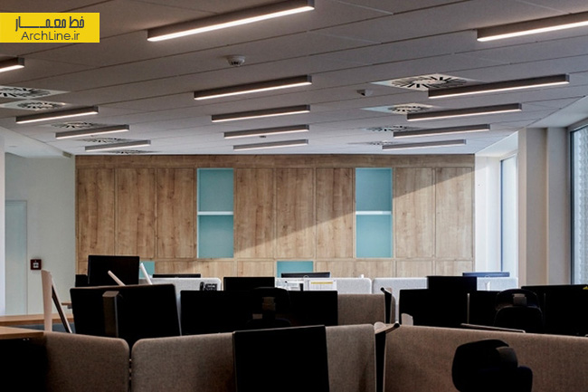 طراحی داخلی دفتر کار،طراحی داخلی فضای اداری