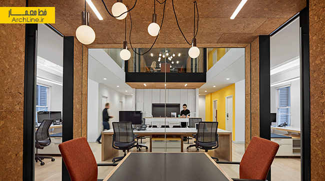 طراحی داخلی دفتر کار مدرن