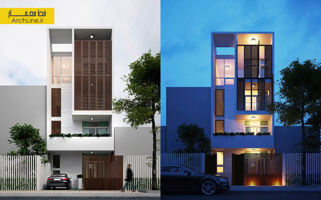 طراحی نمای ساختمان،نمای ساختمان مدرن