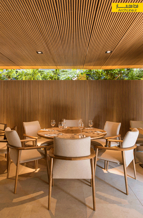 طراحی داخلی رستوران، چوب در طراحی رستوران