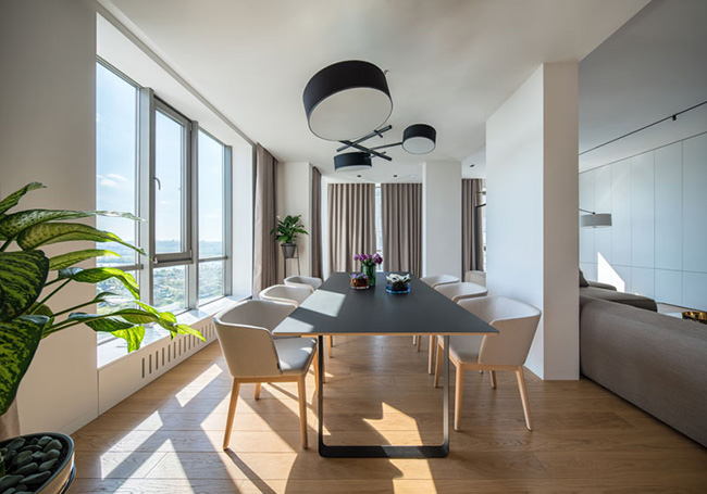 طراحی داخلی آپارتمان مدرن
