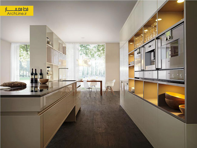 طراحی داخلی آشپزخانه، طرح galley