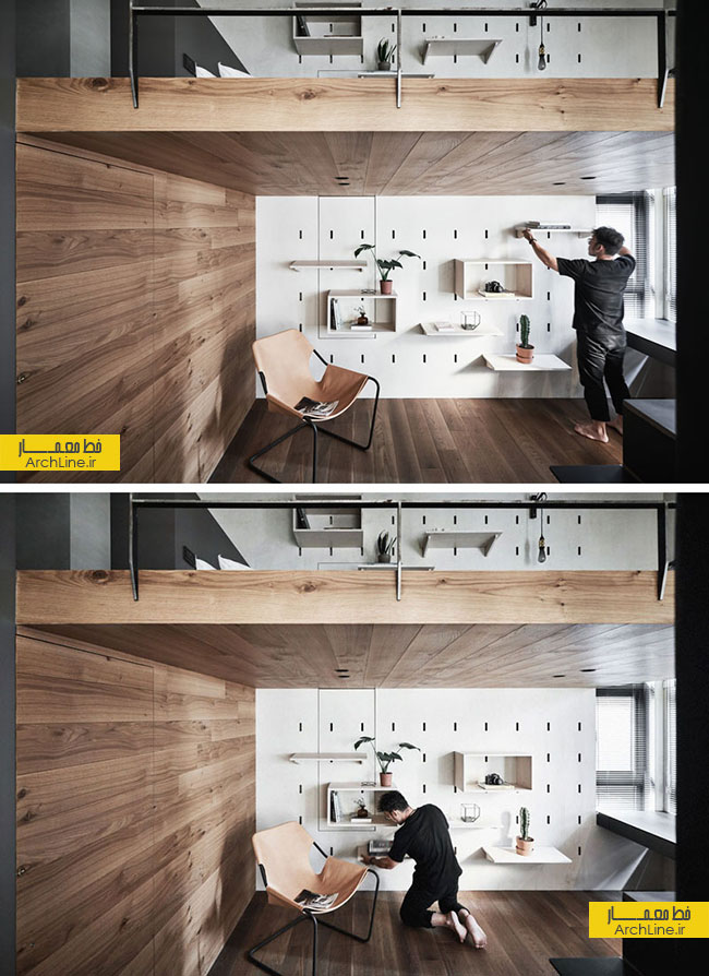 طراحی داخلی آپارتمان کوچک، طراحی داخلی مدرن
