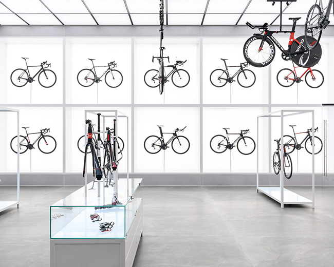 طراحی داخلی مغازه دوچرخه فروشی،طراحی فروشگاه دوچرخه