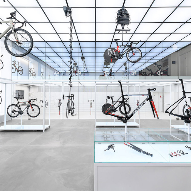 طراحی داخلی مغازه دوچرخه فروشی،طراحی فروشگاه دوچرخه