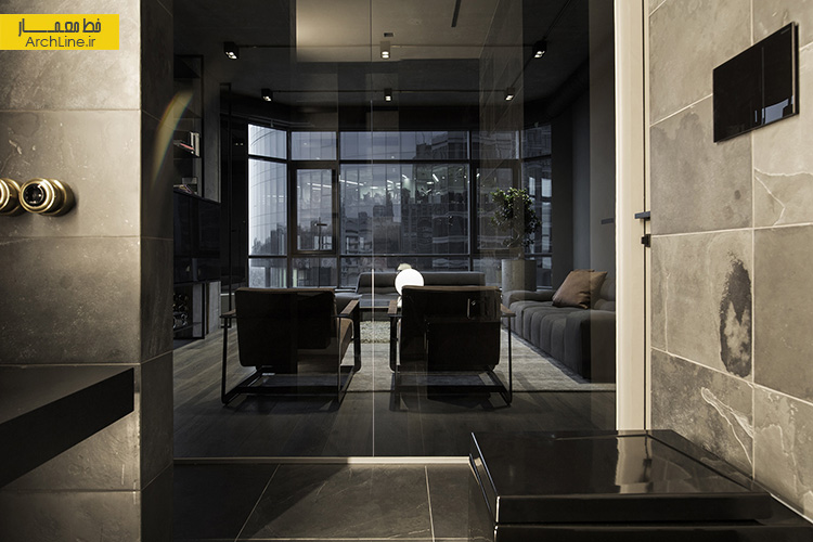 طراحی داخلی آپارتمان، تیره و مینیمال
