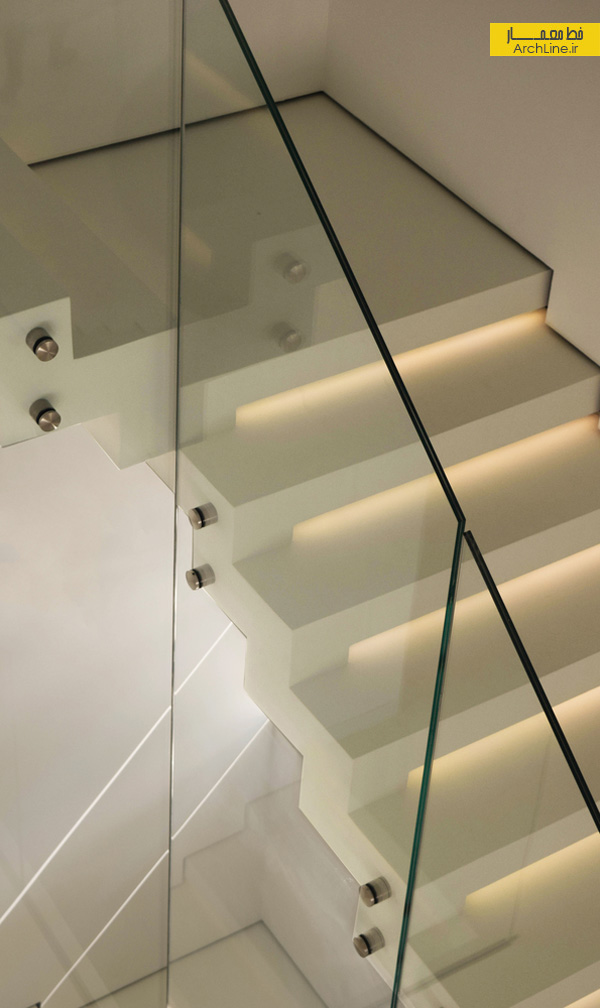 معماری و طراحی داخلی ویلا 5 طبقه
