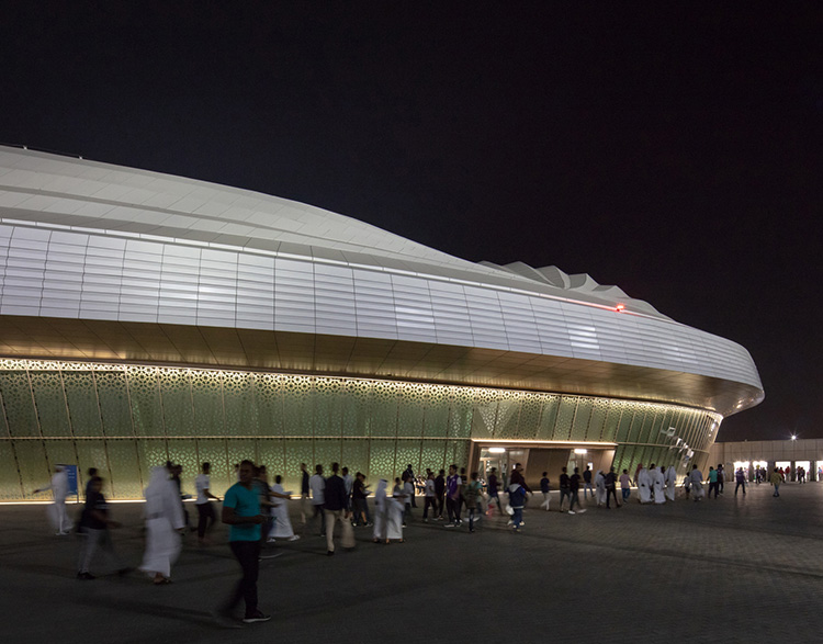 طراحی استادیوم فوتبال ، استادیوم الجنوب قطر، استادیوم الوکره قطر
